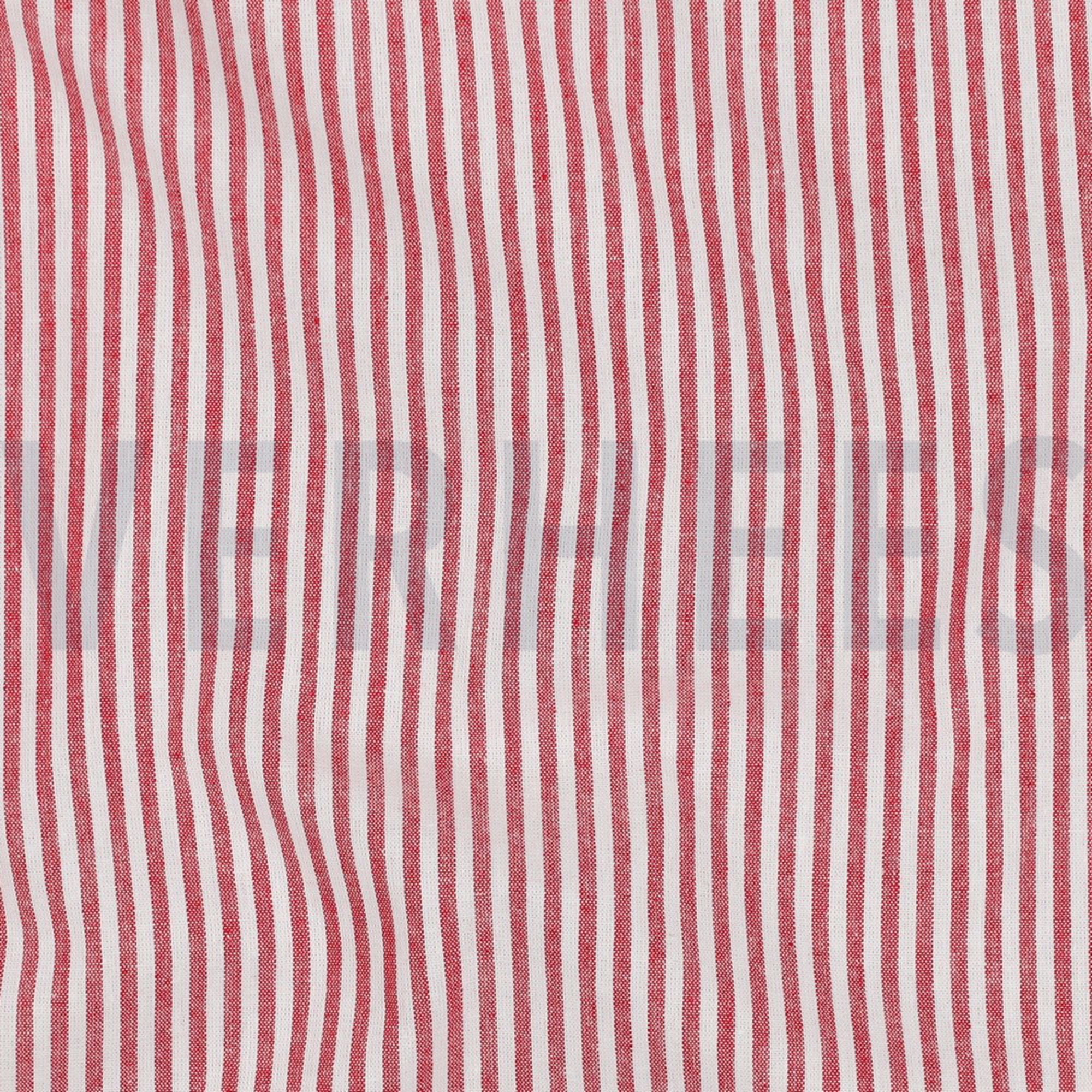 YARN DYED STRIPE 3MM RED (high resolution) #2