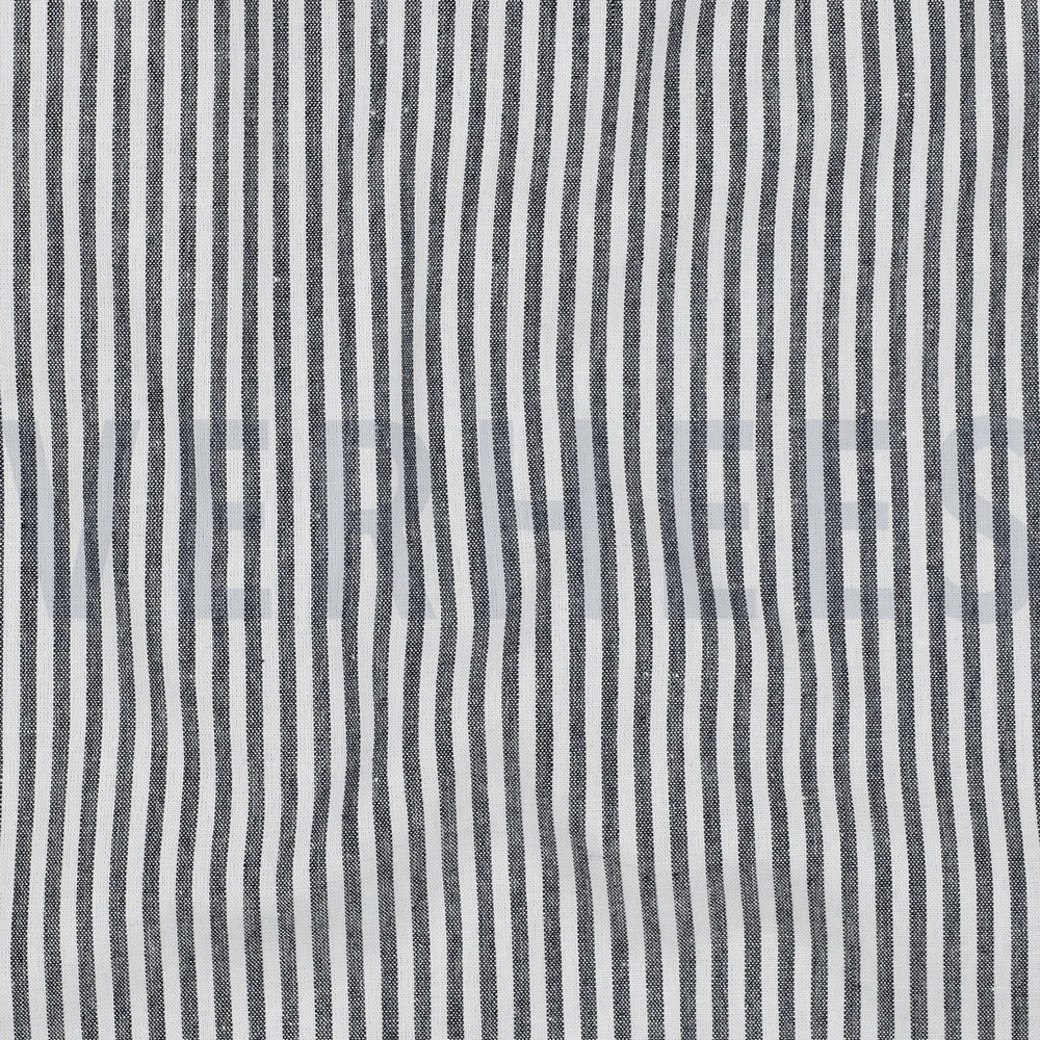 YARN DYED STRIPE 3MM NAVY #2