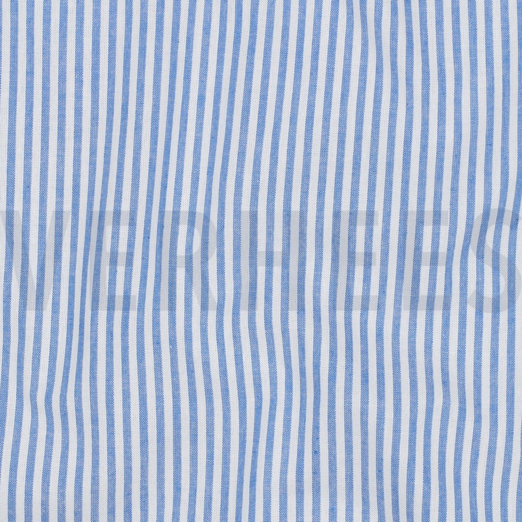 YARN DYED STRIPE 3MM SKY #2