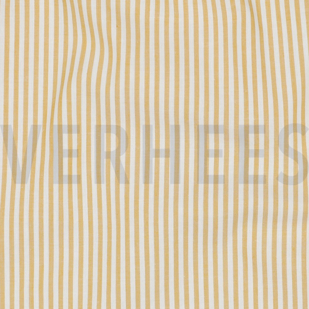 YARN DYED STRIPE 3MM OCHRE #2