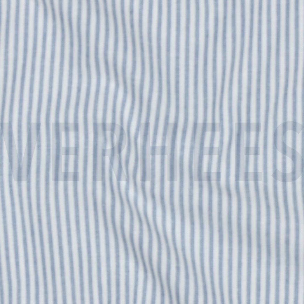 YARN DYED STRIPE 3MM BLUE #2