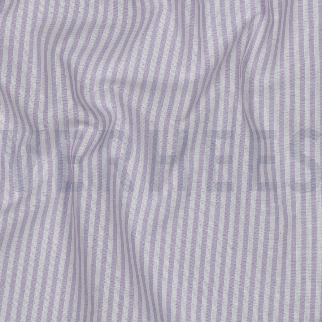 YARN DYED STRIPE 3MM LILAC #2