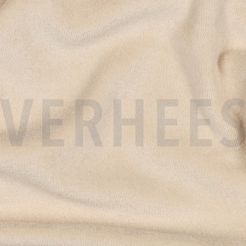 STRETCH TOWELLING LIGHT BEIGE #2