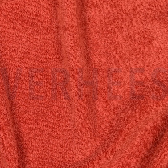 STRETCH TOWELLING TERRACOTTA #7
