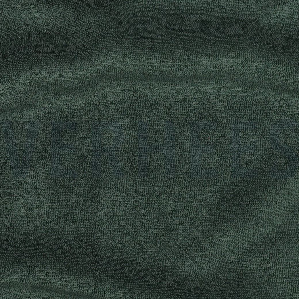 STRETCH TOWELLING DARK GREEN #2
