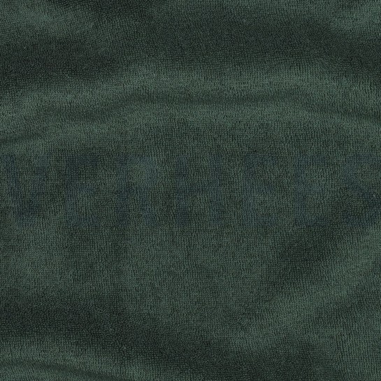 STRETCH FROTTEE DUNKELGRÜN #7