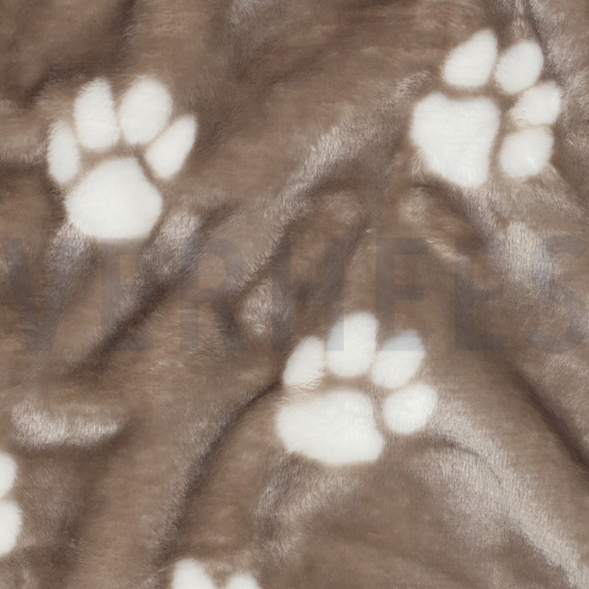 FLEECE DOG PAW BEIGE (high resolution) #2