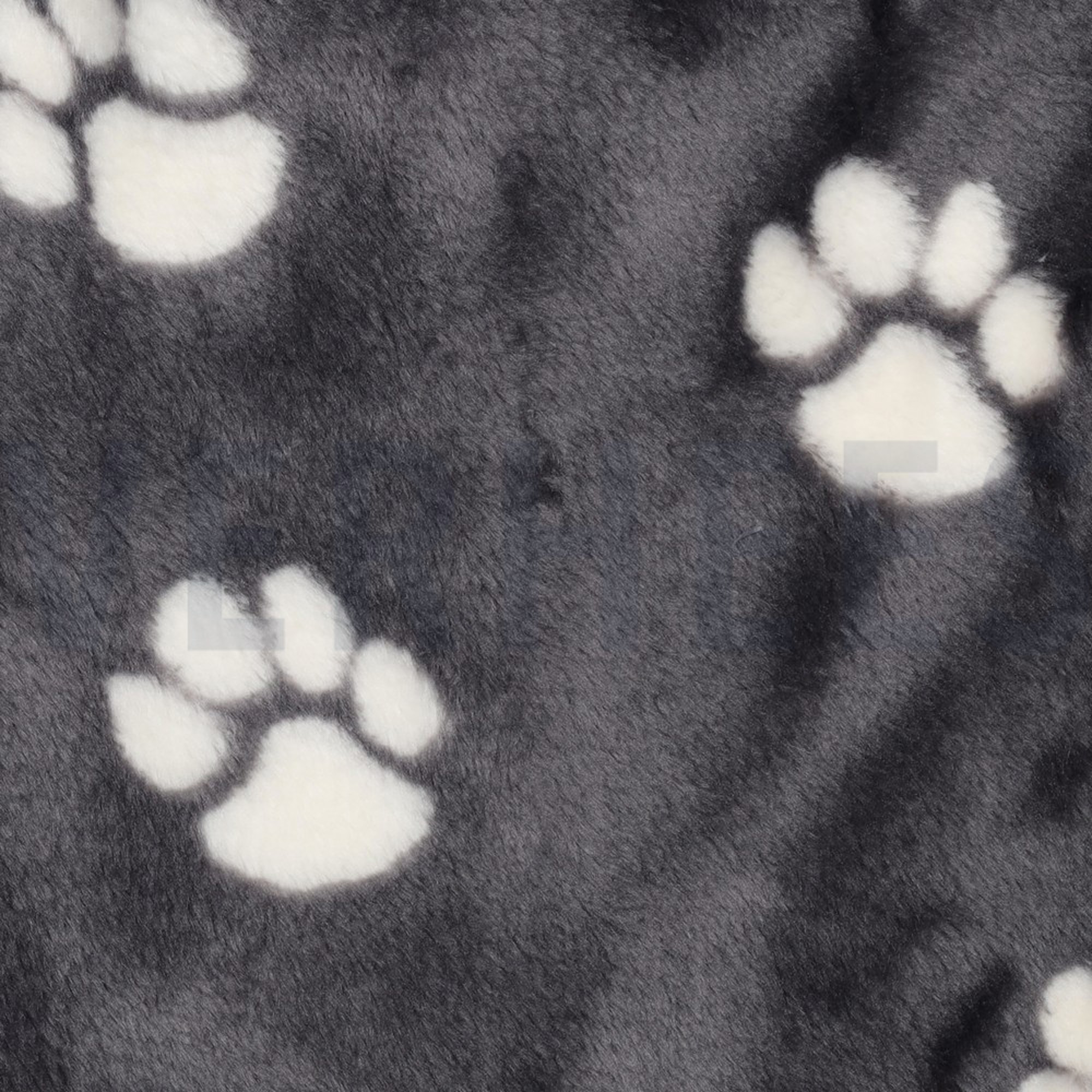 FLEECE DOG PAW DARK GREY (high resolution) #2