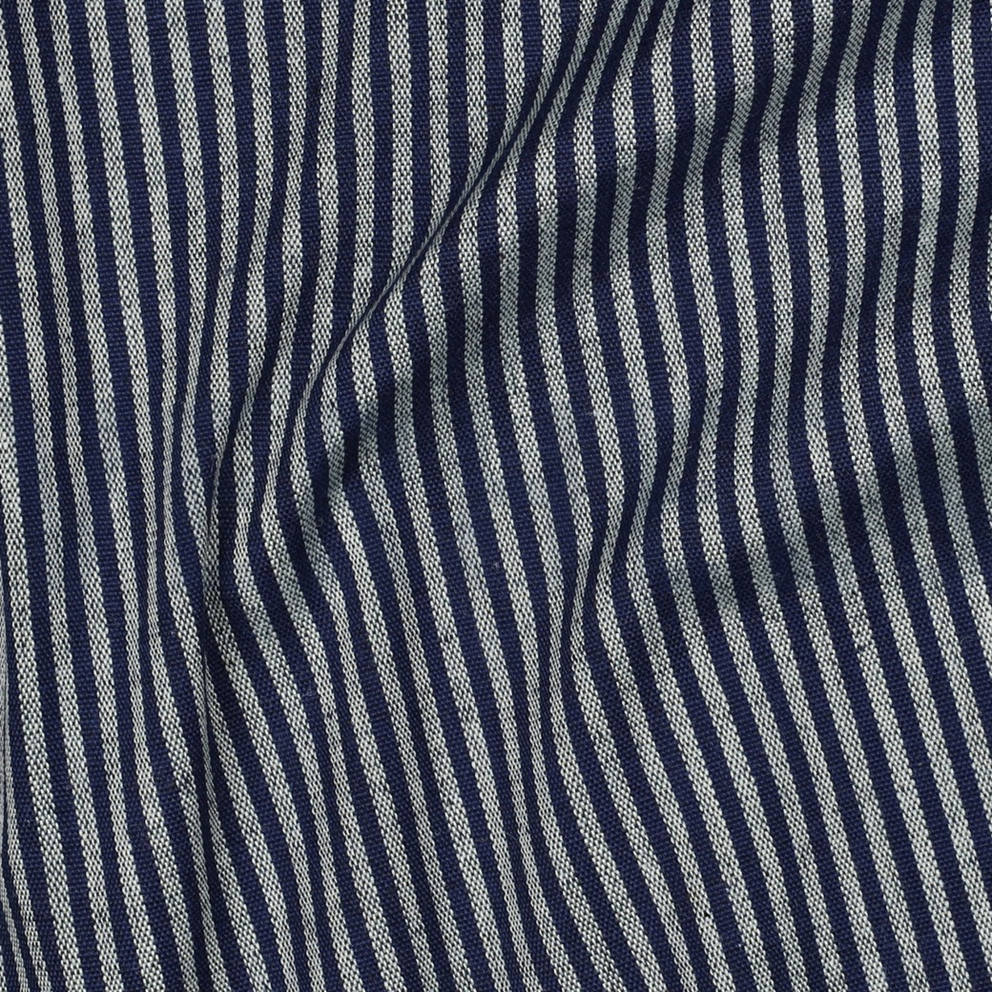 JACQUARD YARN DYED STRIPES NAVY (high resolution) #2