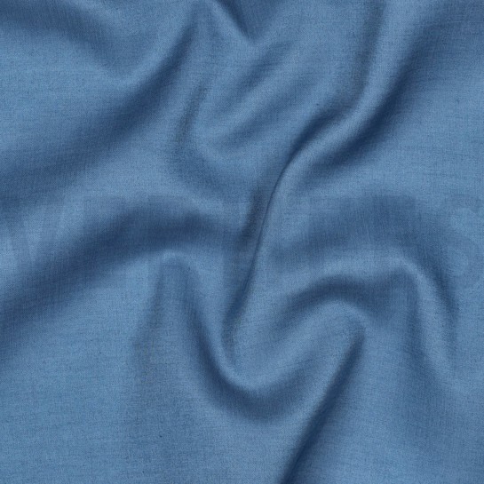COTTON VOILE GOTS BLUE #7