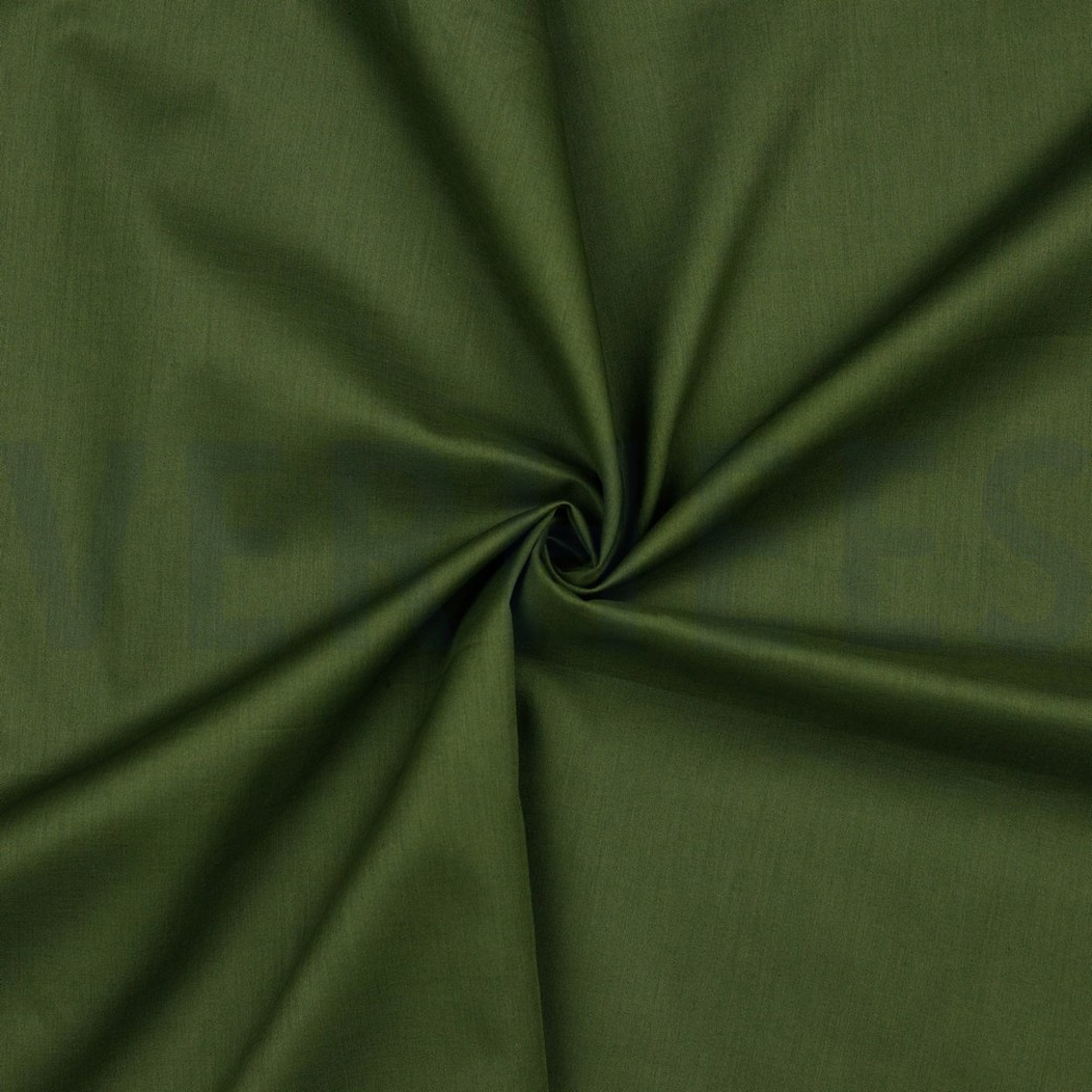 COTTON VOILE GOTS OLIVE #2
