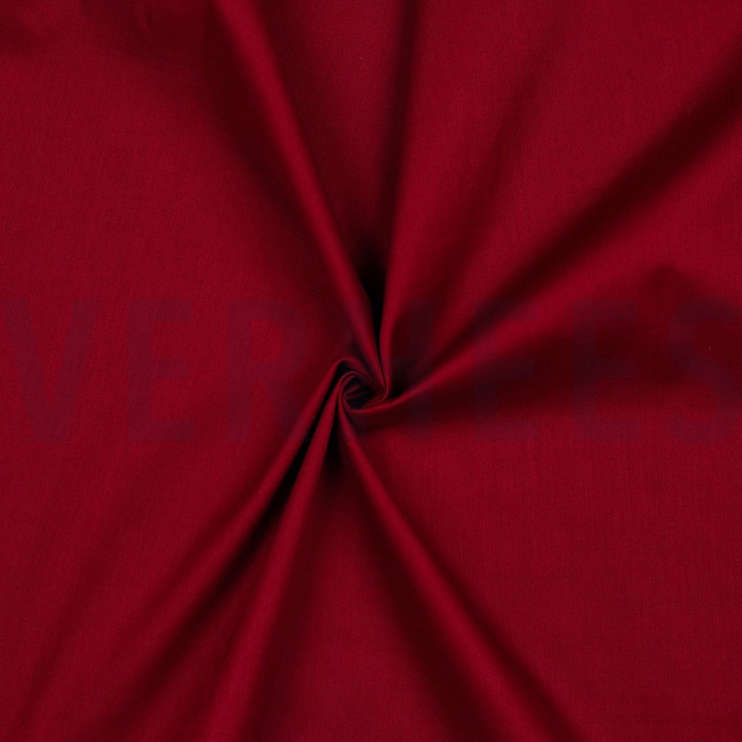 COTTON VOILE GOTS BORDEAUX #2