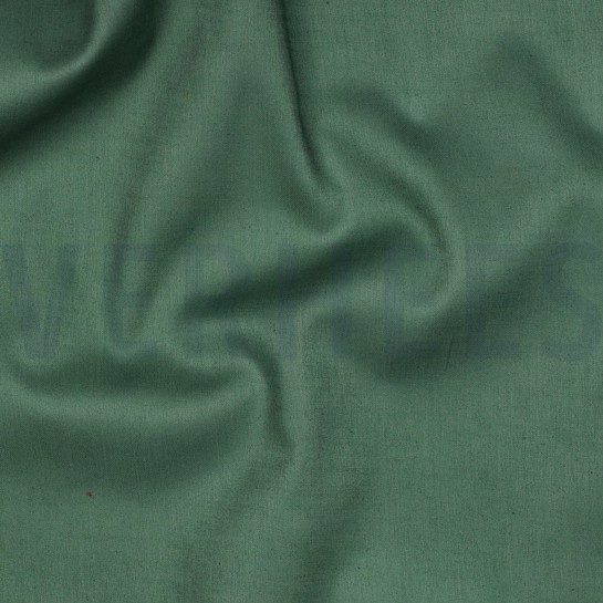 COTTON VOILE GOTS OLD GREEN #7