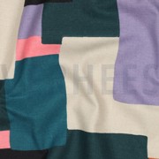 CANVAS ABSTRACT PETROL/PURPLE (thumbnail) #2