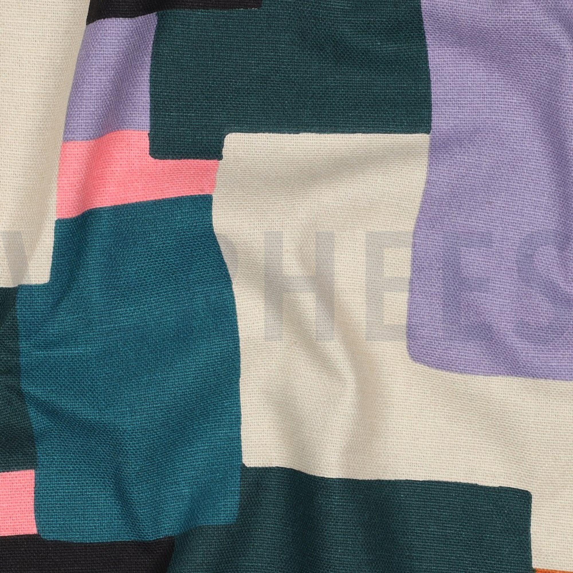 CANVAS ABSTRACT PETROL/PURPLE (high resolution) #2