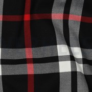 TARTAN CHECK BLACK/WHITE/RED BIG (thumbnail) #2