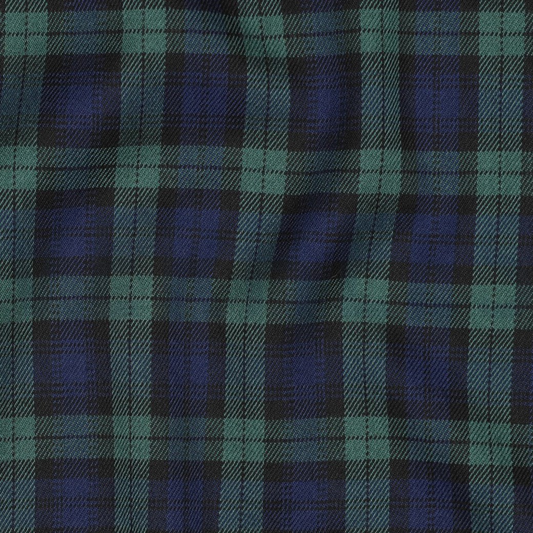 TARTAN CHECK BLACK/BLUE/GREEN/SMALL #2