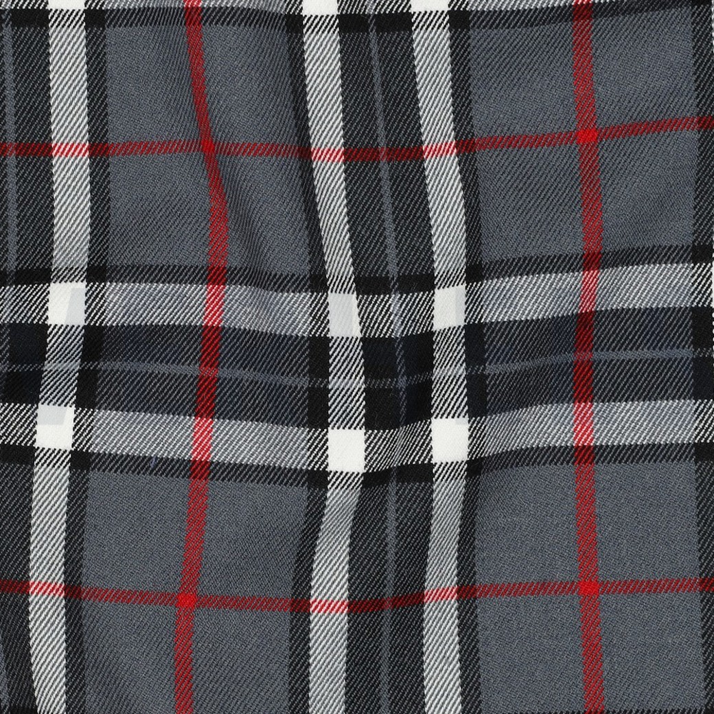 TARTAN CHECK GREY/BLACK/RED #2