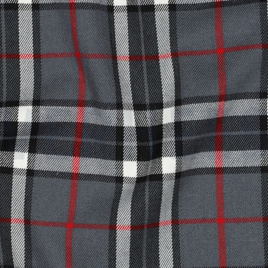 TARTAN CHECK GRAU #7