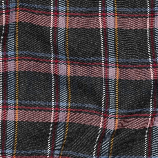 TARTAN CHECK ANTHRAZIT MELIERT #7