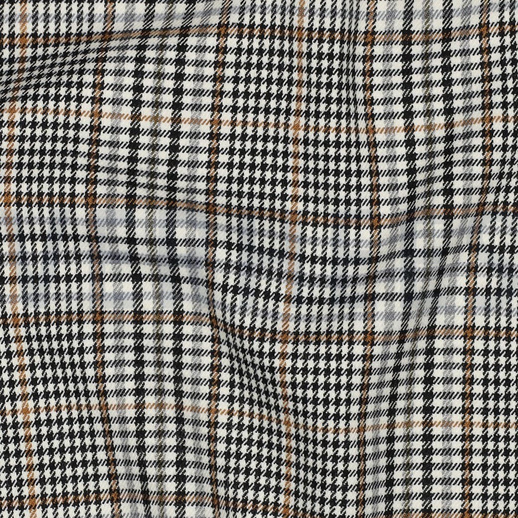 TARTAN CHECK ECRU/BROWN/BLACK #2