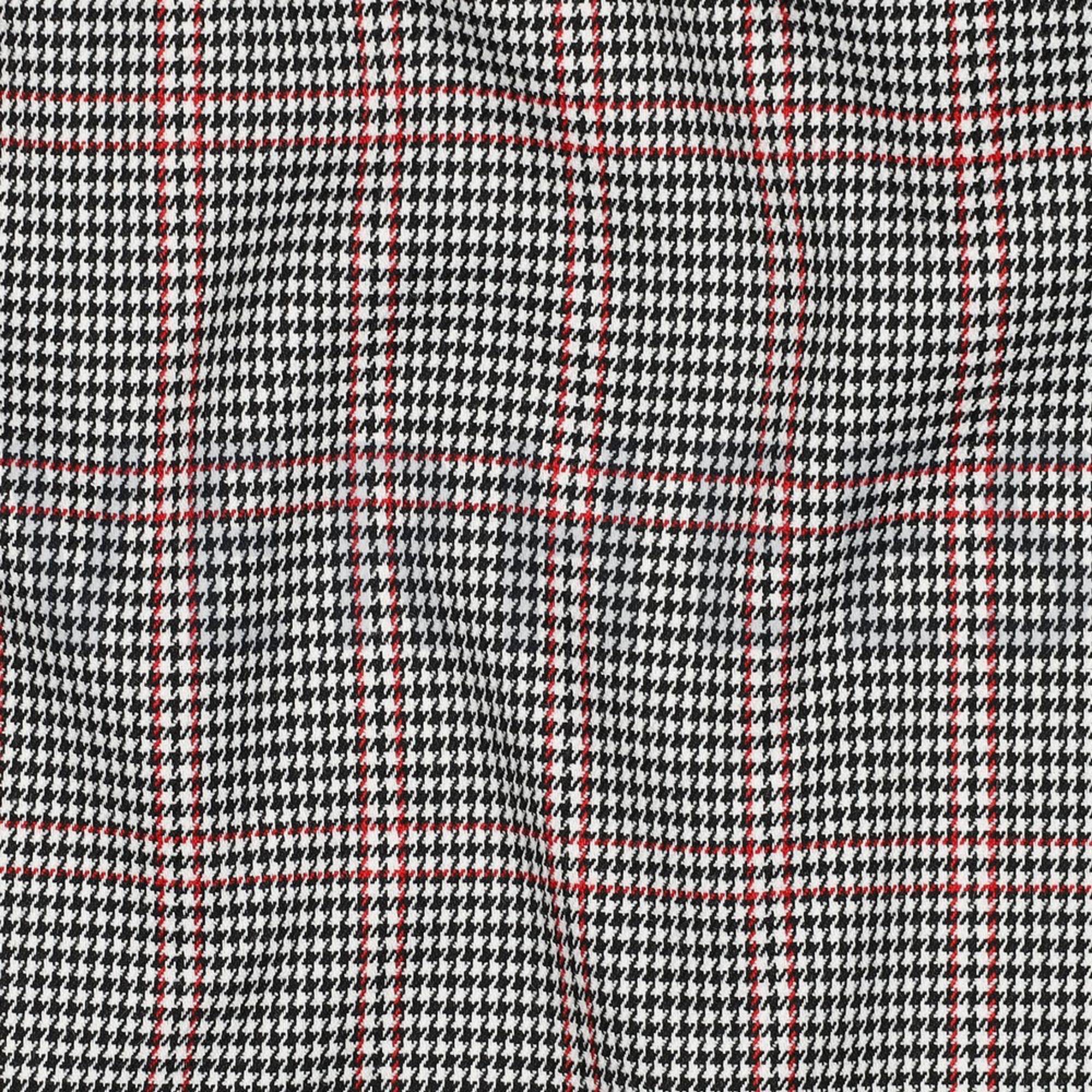 TARTAN CHECK BLACK/WHITE/RED (high resolution) #2