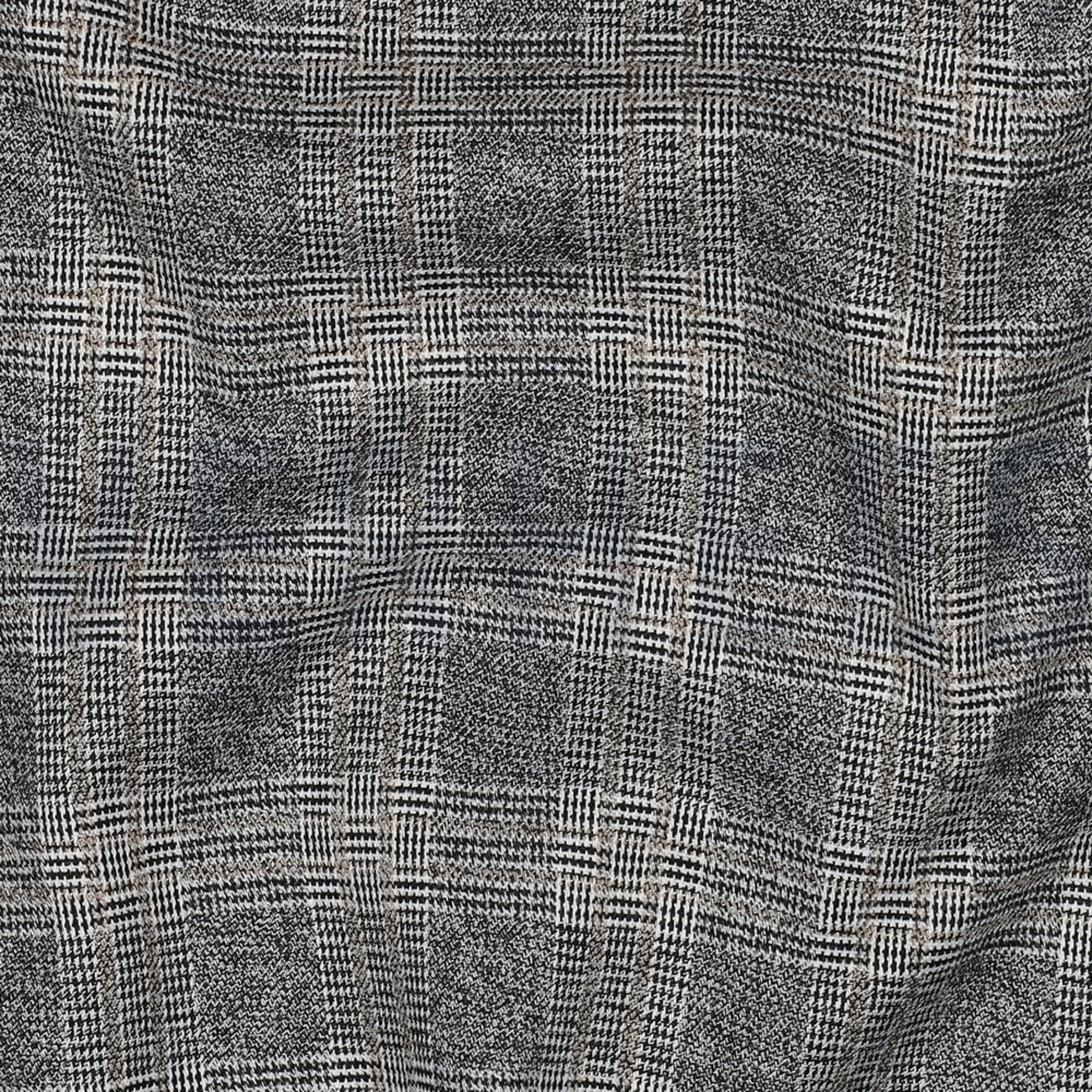 TARTAN CHECK OFF WHITE/BLACK/TAUPE (high resolution) #2