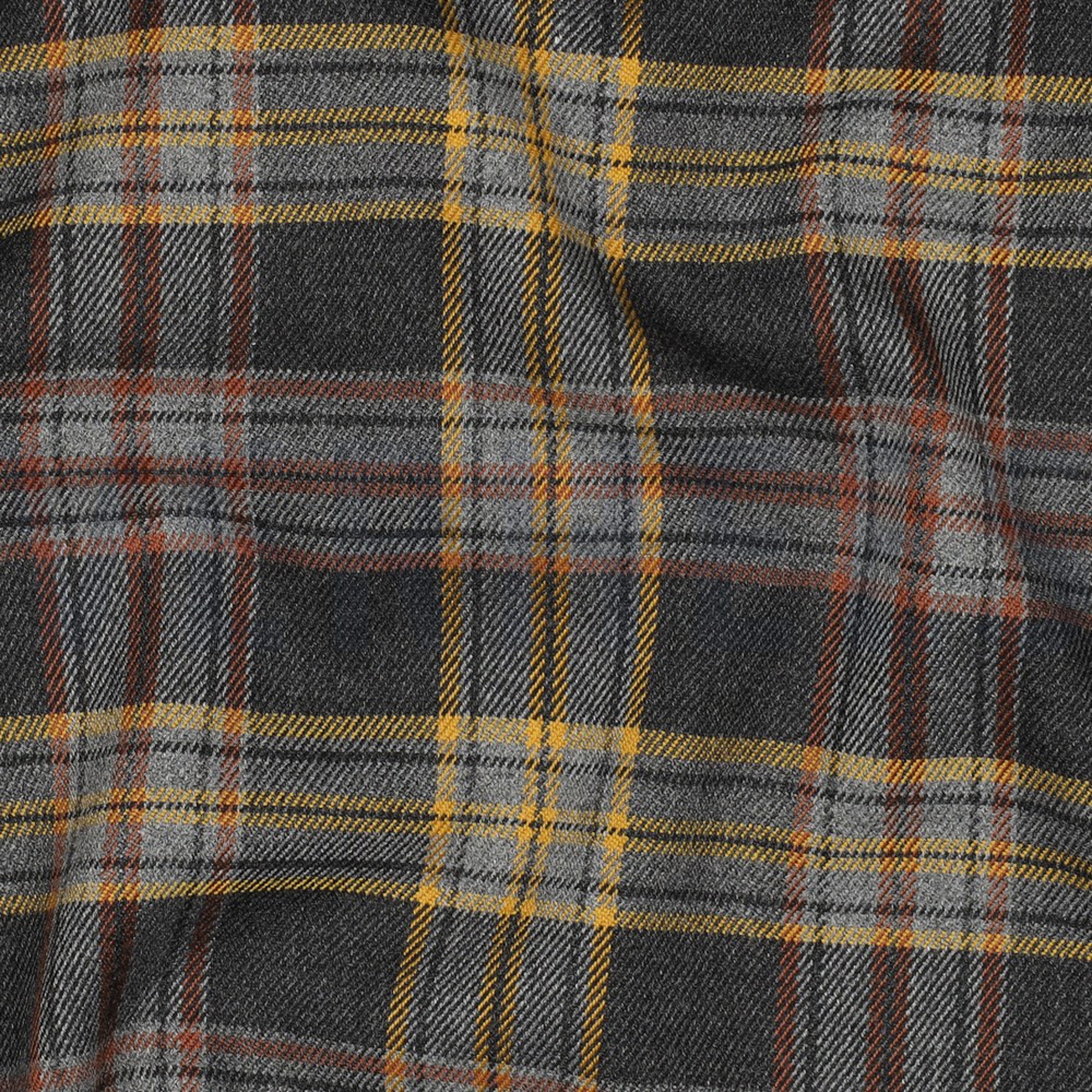 TARTAN CHECK GREY/OCHRE/RUST (high resolution) #2