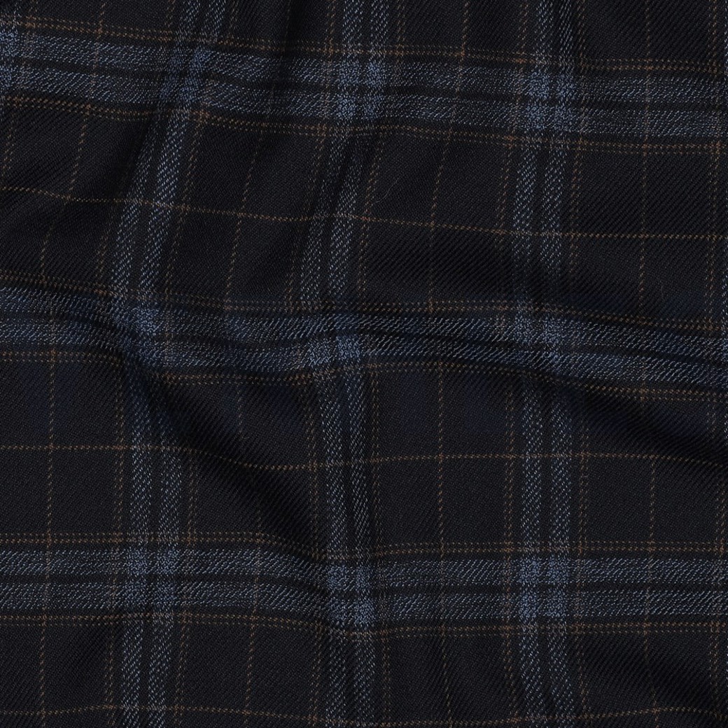 TARTAN CHECK NAVY/JEANS/CAMEL #2