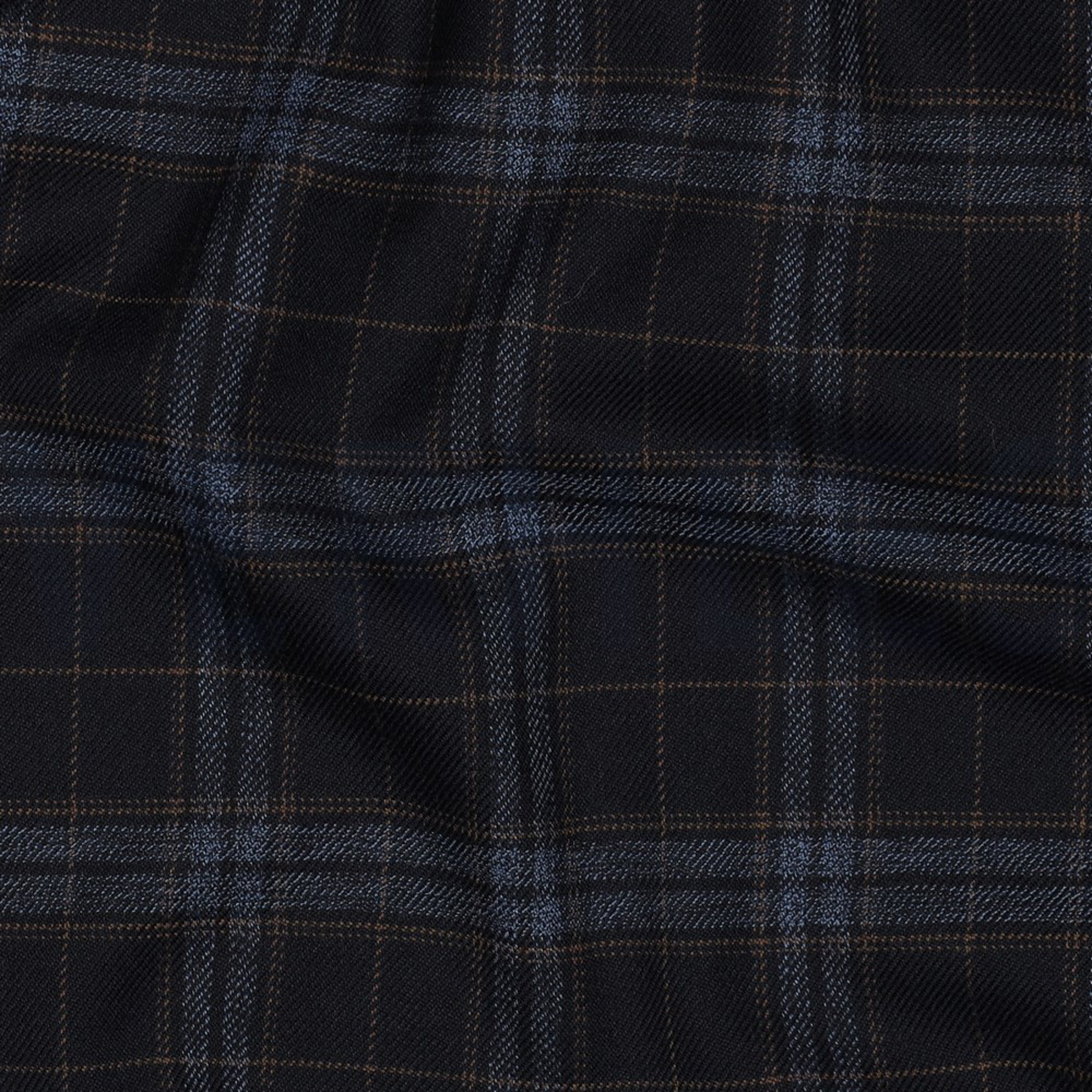 TARTAN CHECK NAVY/JEANS/CAMEL (high resolution) #2