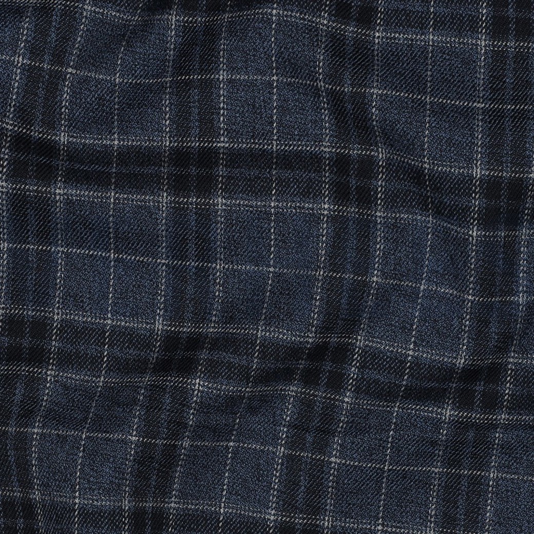 TARTAN CHECK JEANS/NAVY/GREY #2