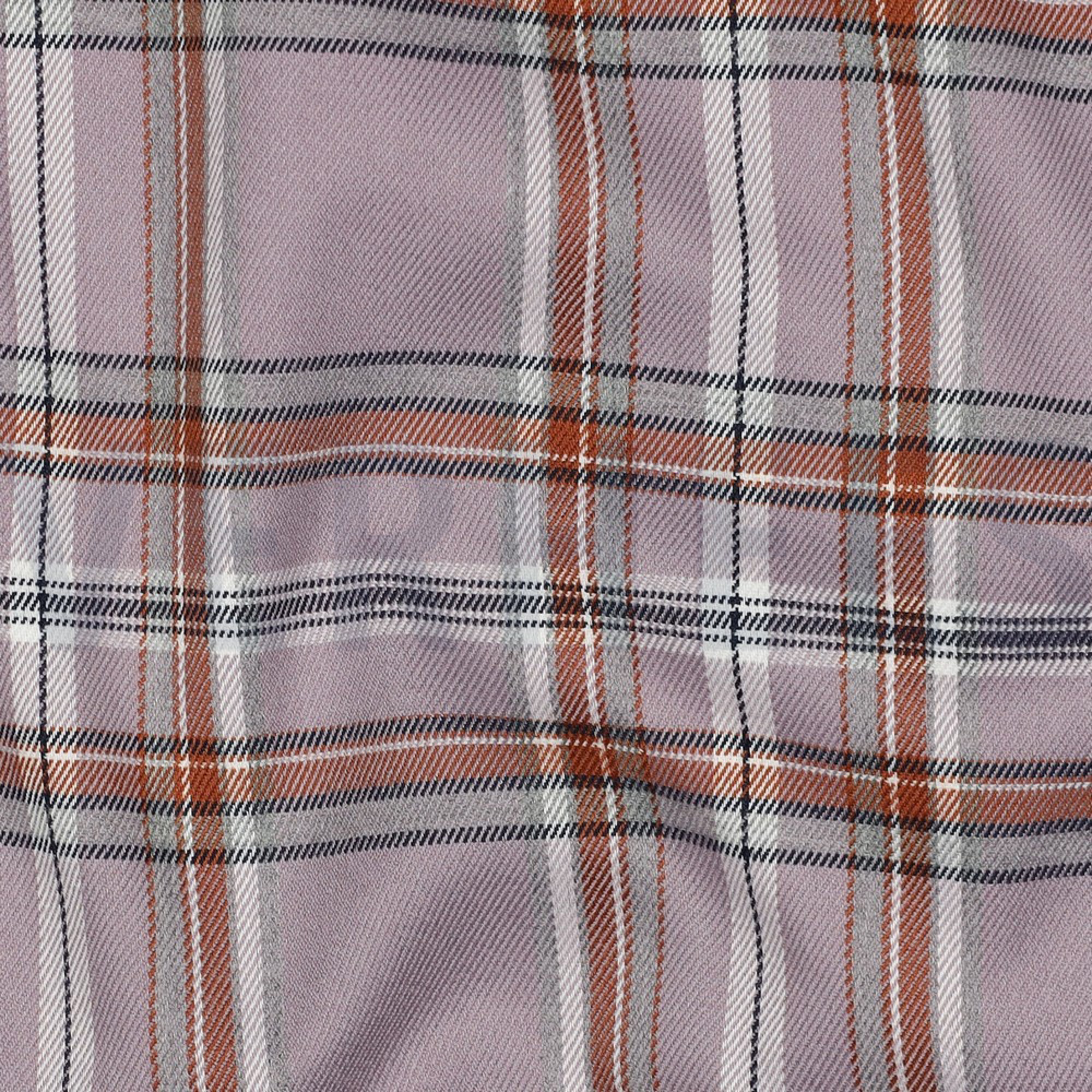 TARTAN CHECK LILAC/BROWN (high resolution) #2