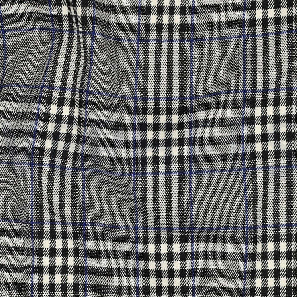 TARTAN CHECK GREY/BLACK/COBALT #2