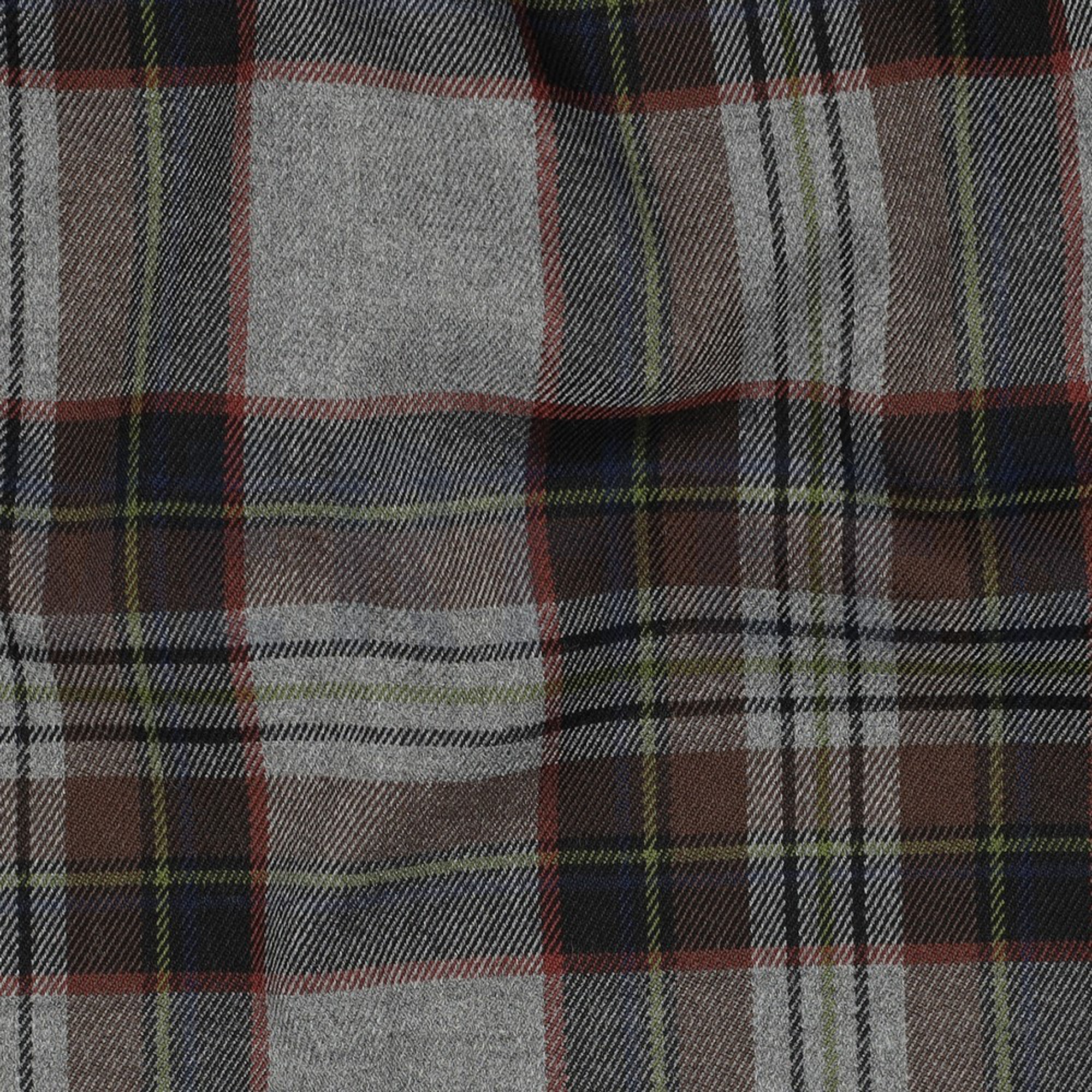 TARTAN CHECK GREY/BROWN/LIME (high resolution) #2