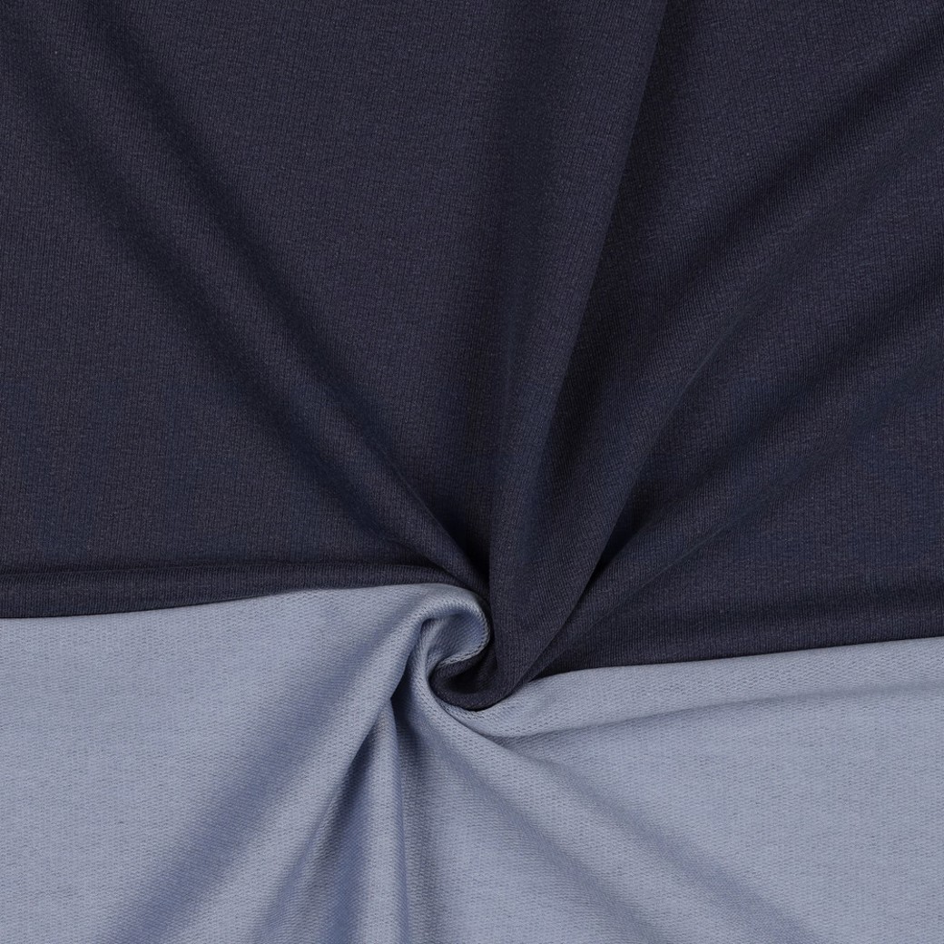 FRENCH TERRY VINTAGE DARK BLUE #2