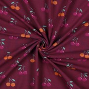 JERSEY GLITTER CHERRIES BERRY (thumbnail) #2