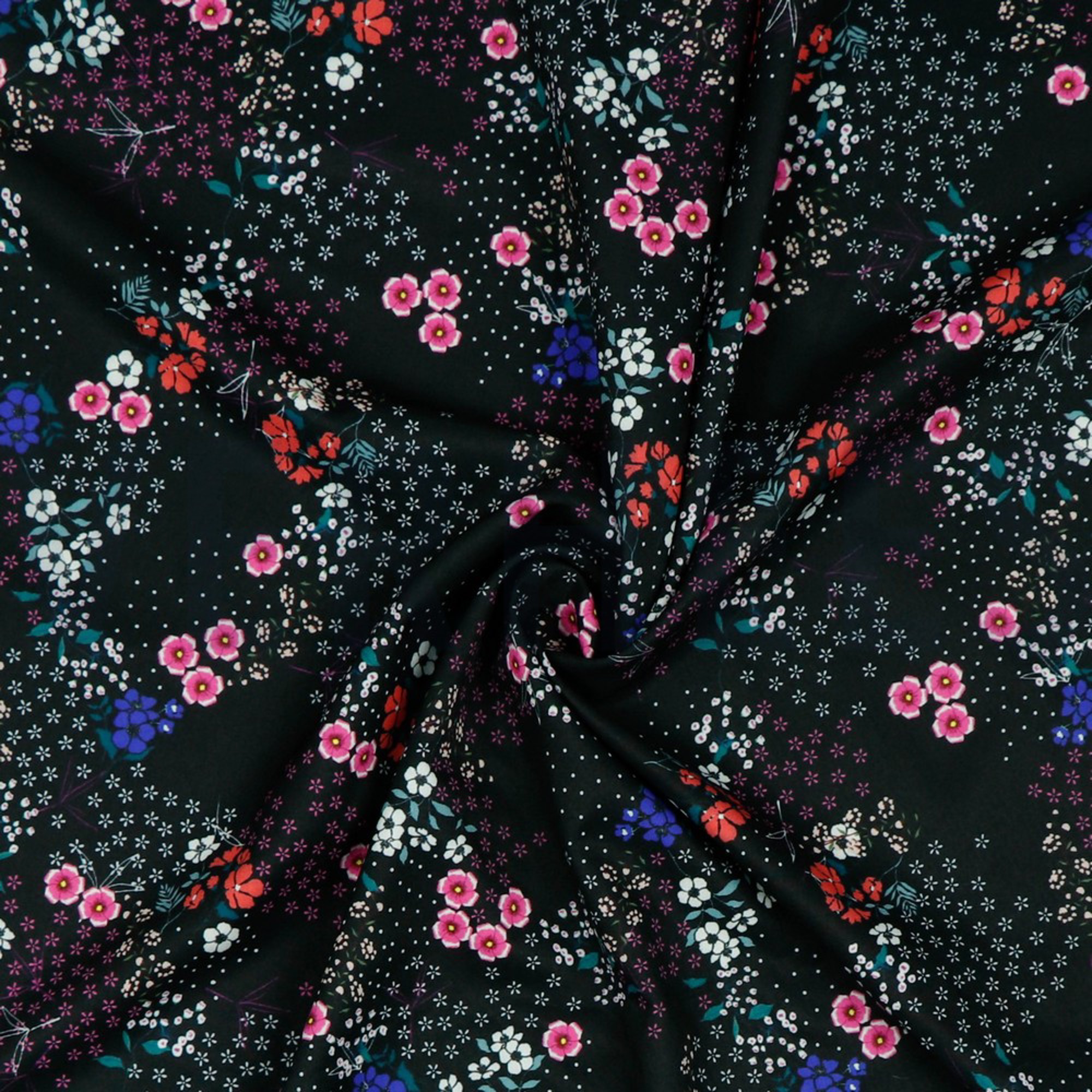 MAGNOLIA STRETCH DIGITAL BLACK (high resolution) #2