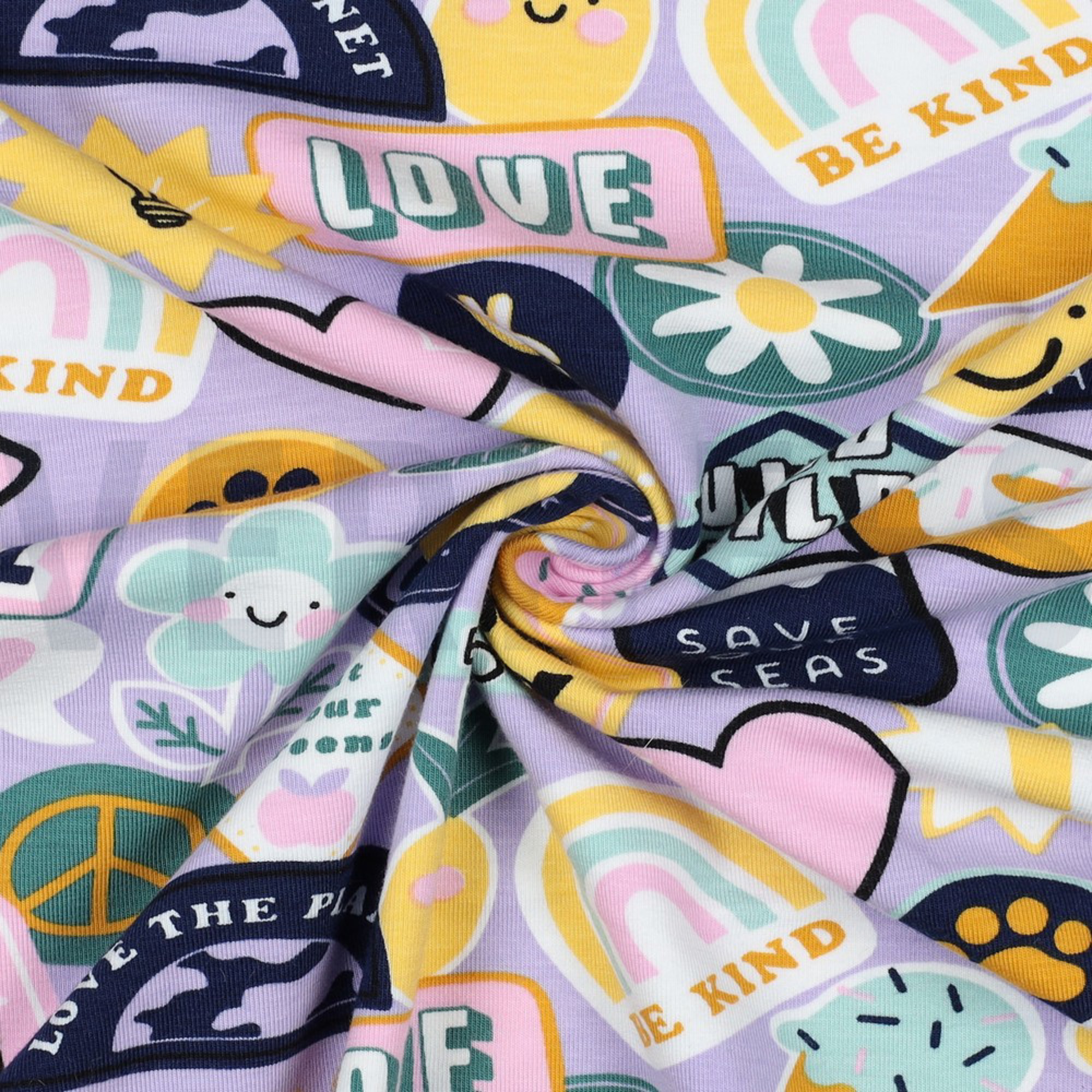 JERSEY PATCHES AND STRIPES LILAC (high resolution) #2