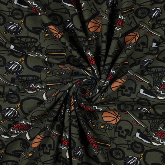 JERSEY COOL ARMEEGRÜN #7