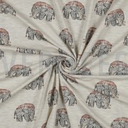 JERSEY MELANGE MAMMOTH ECRU MELANGE (thumbnail) #2