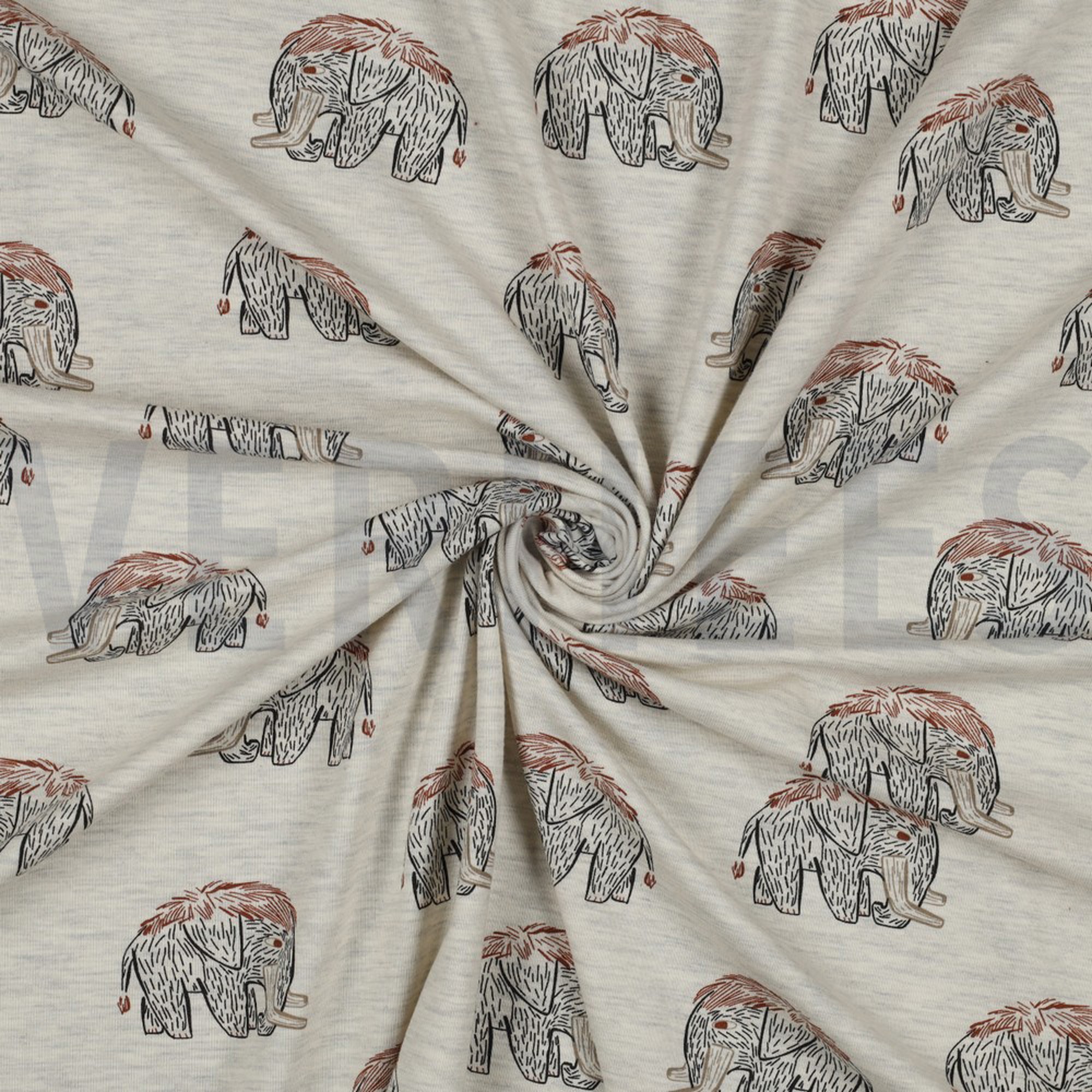 JERSEY MELANGE MAMMOTH ECRU MELANGE (high resolution) #2