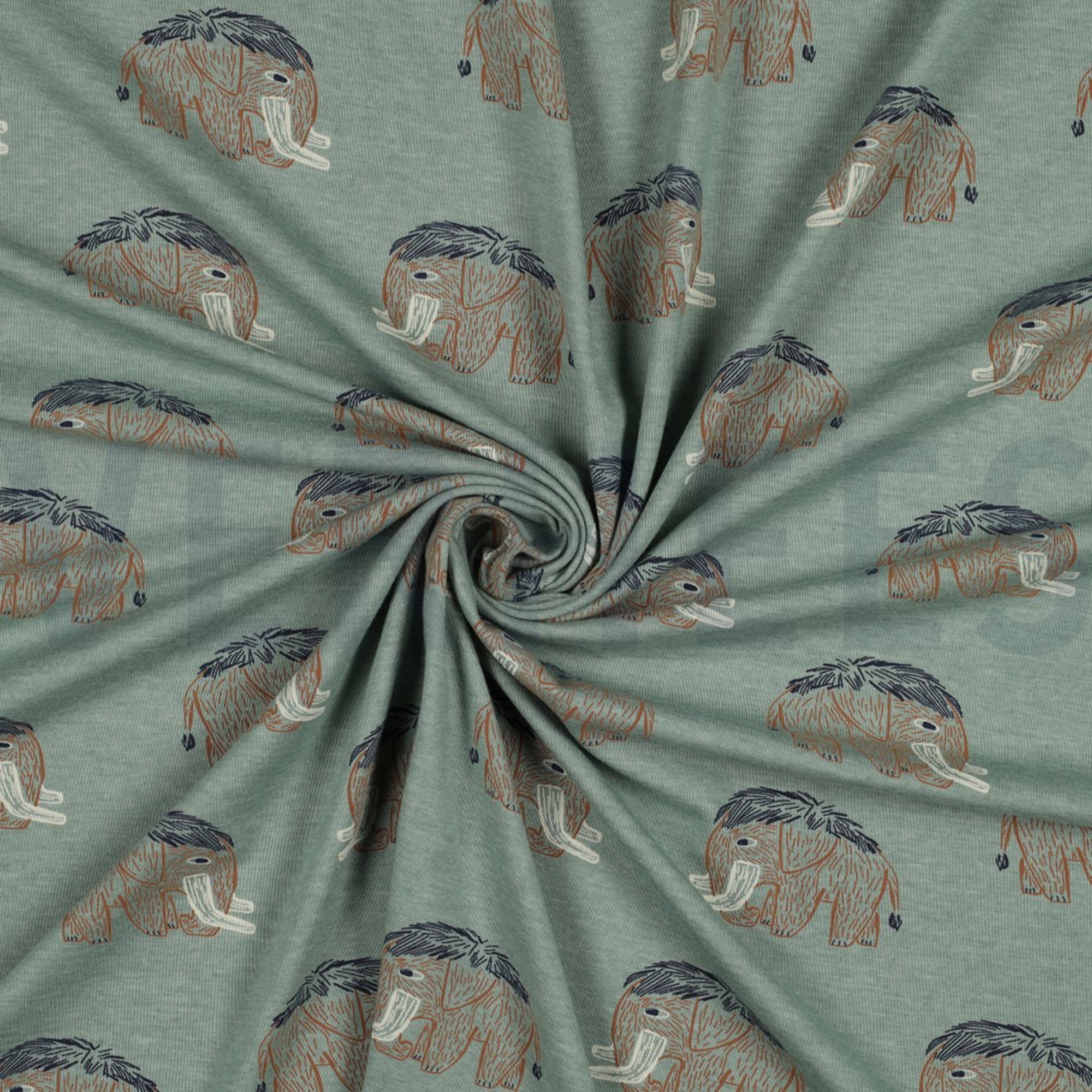 JERSEY MELANGE MAMMOTH DARK MINT MELANGE (high resolution) #2