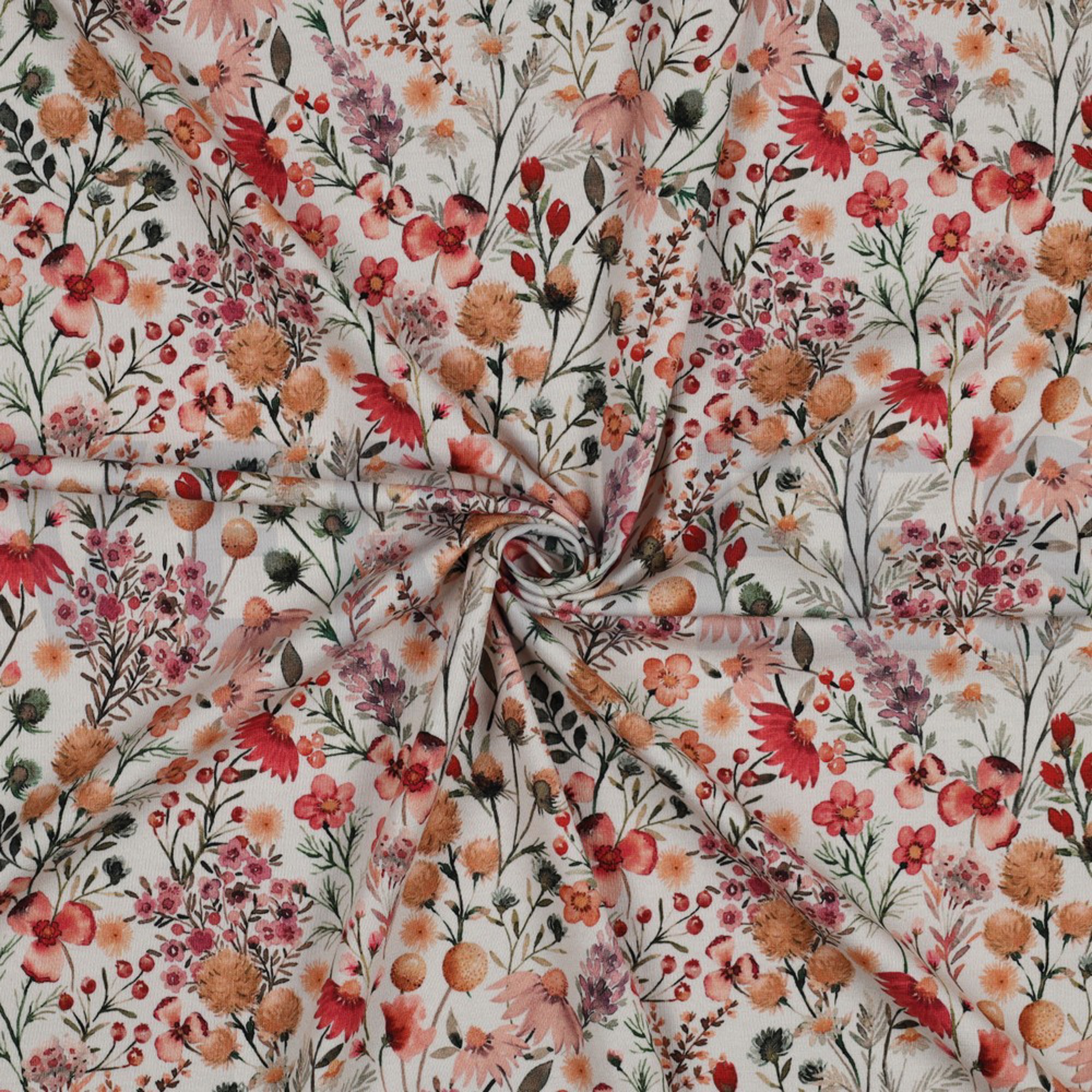 JERSEY DIGITAL FLOWERS OFF-WHITE (high resolution) #2