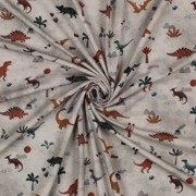 JERSEY DIGITAL DINOS TAUPE (thumbnail) #2