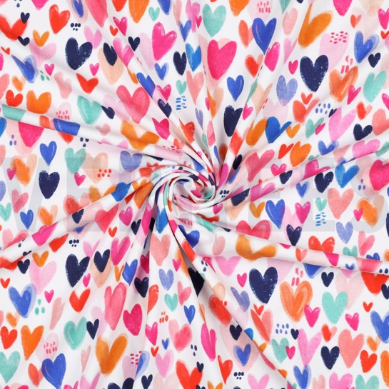 JERSEY DIGITAAL HARTEN WIT #7