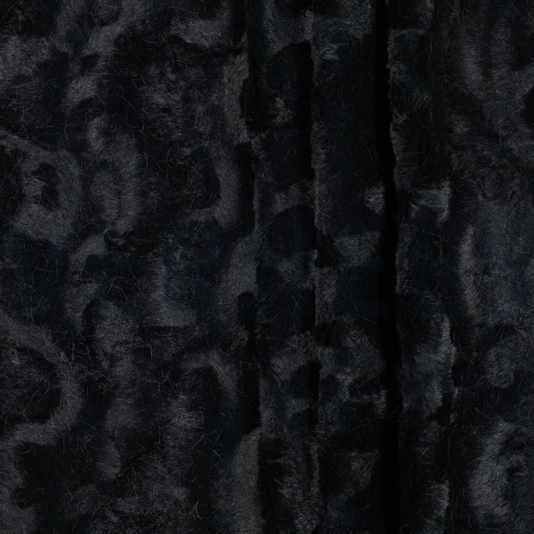 FAUX FUR BLACK #2