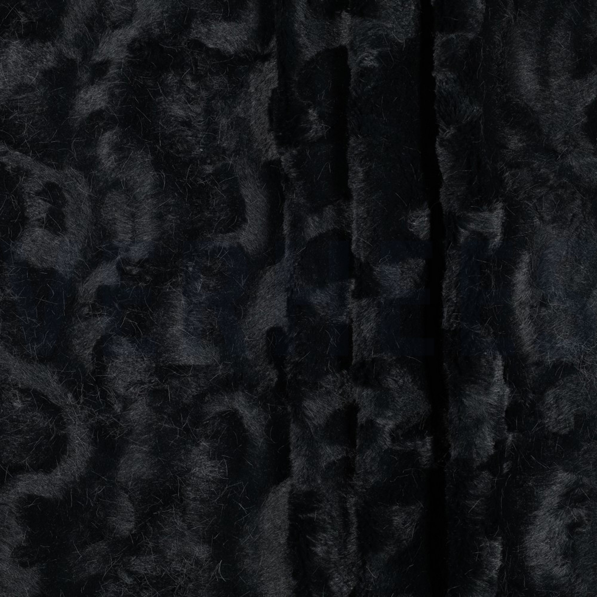 FAUX FUR BLACK (high resolution) #2