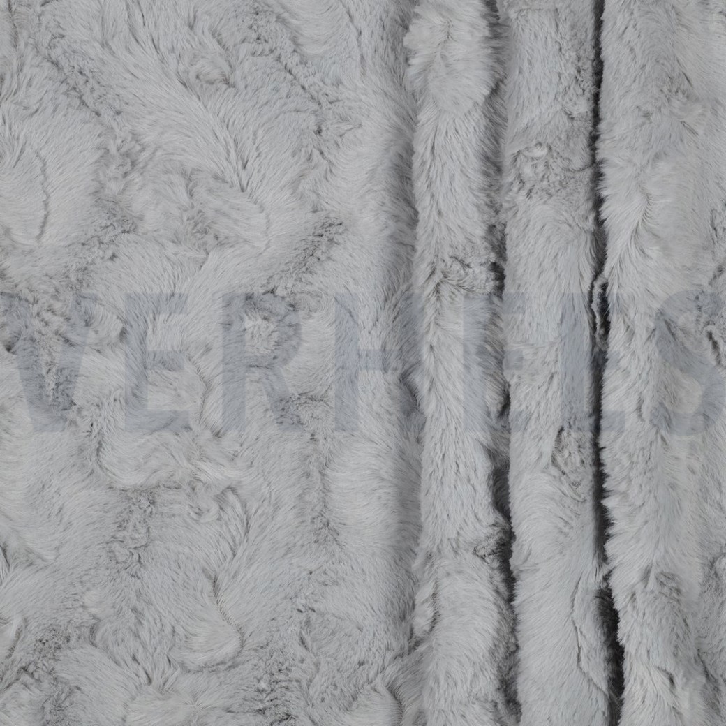 FAUX FUR LIGHT GREY #2