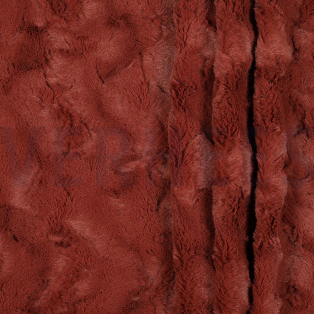 FAUX FUR ROUGE #2