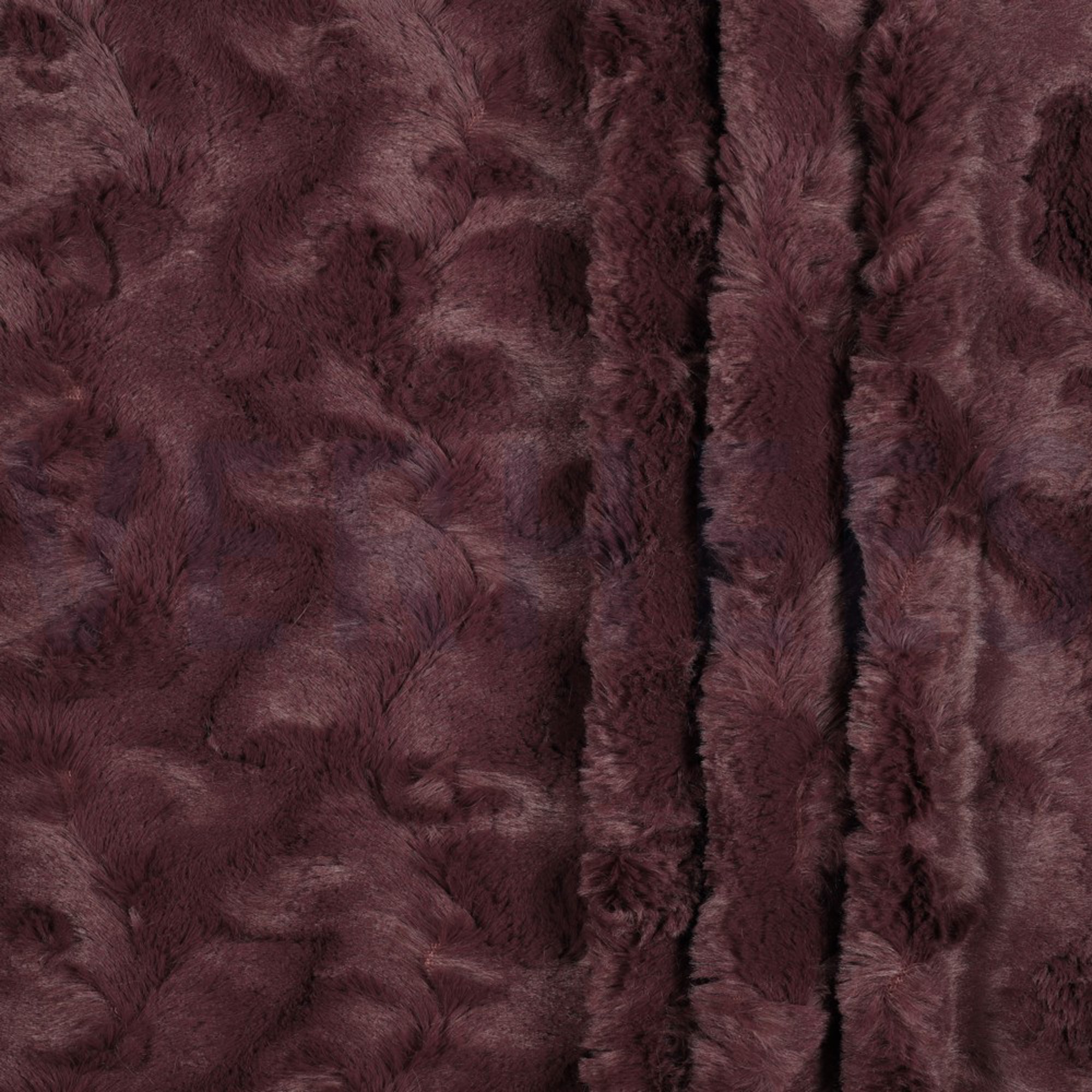 FAUX FUR AUBERGINE (high resolution) #2